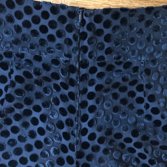 Nanette Lepore Black Burnout Velvet Dot Shorts - Picture 4 of 5